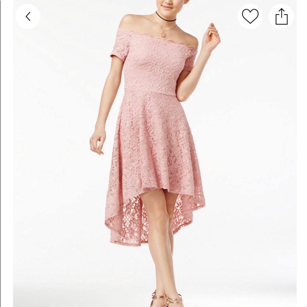 City studios pink dress with sparkles size 9 in juniors